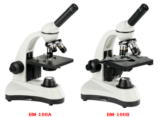 Ampi oculari del campo di obiettivi acromatici monoculari del microscopio biologico